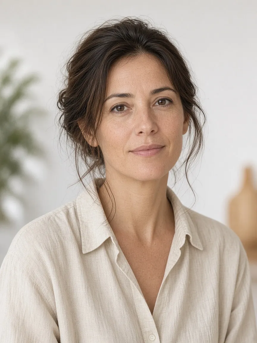 Nerea Olabarria, head of design, in the Milan office